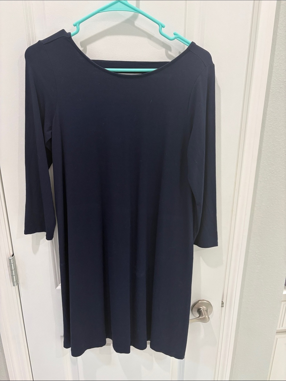Lilly Pulitzer Navy Long-Sleeve Swing Dress